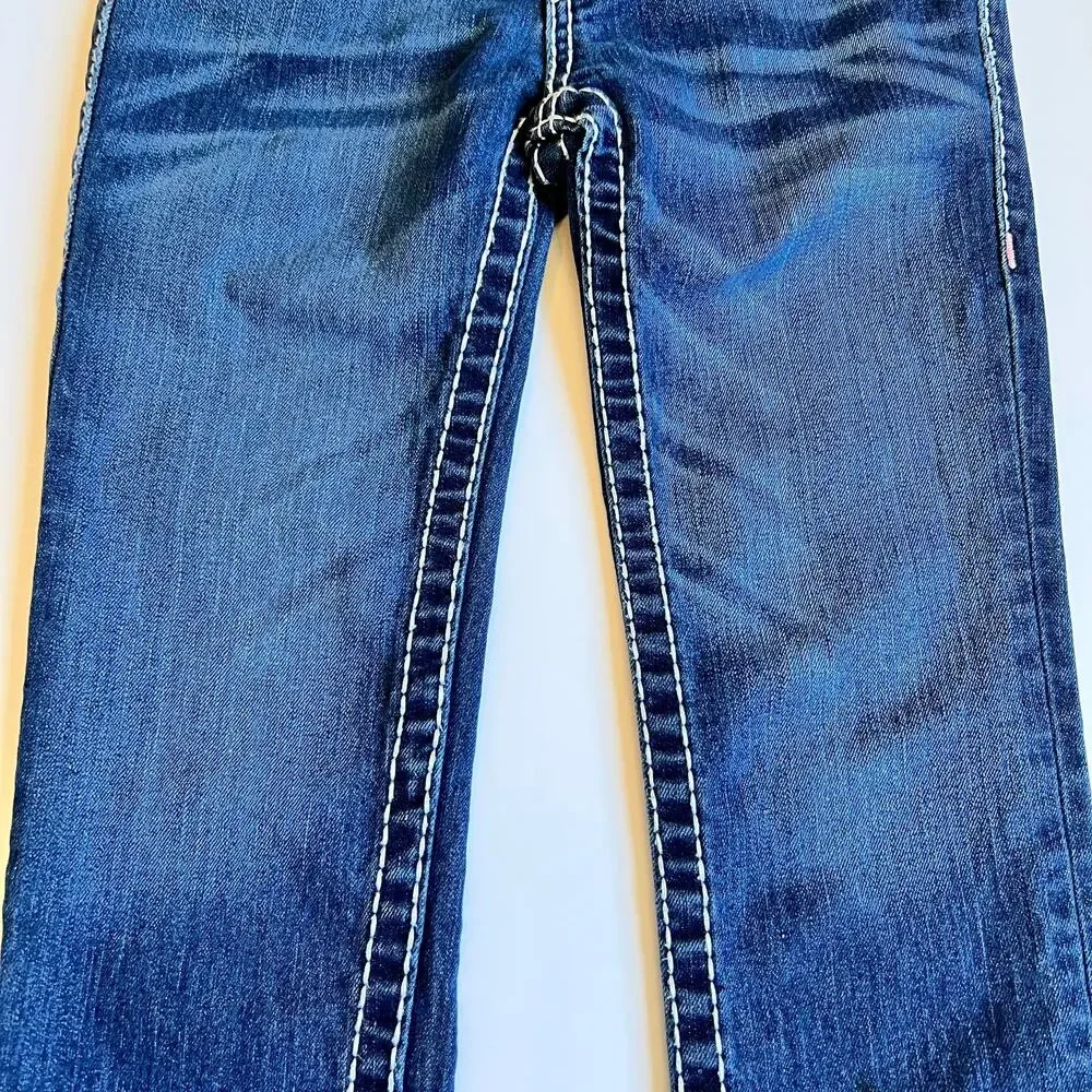 True Religion Big T Stitched Denim Jeanss - Picture 4 of 11